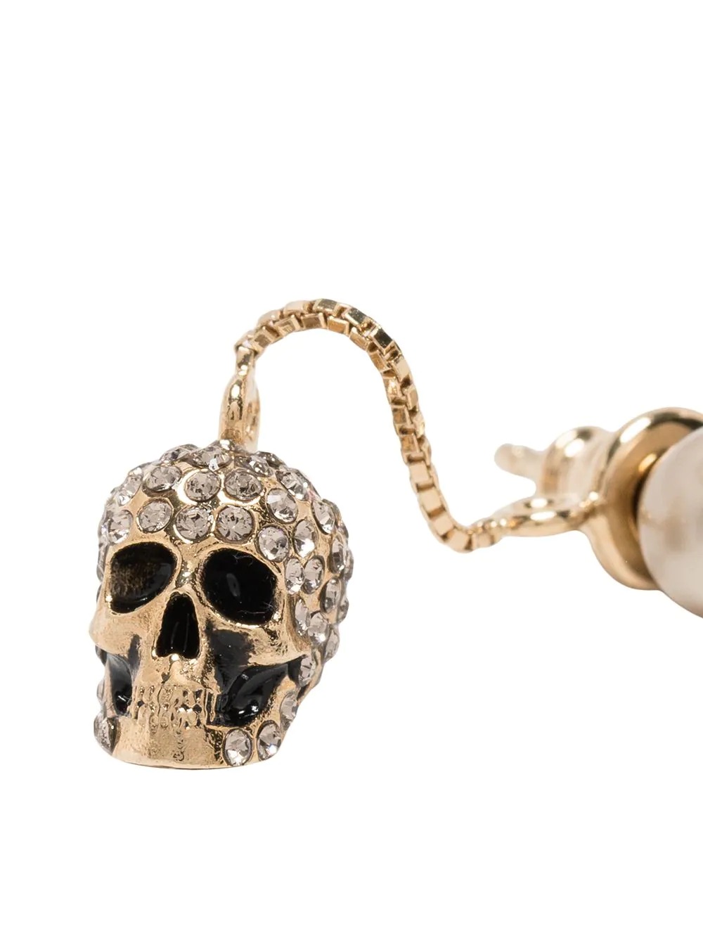 Alexander mcqueen shop skull earrings